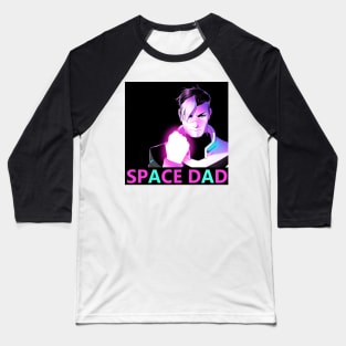 Space dad Baseball T-Shirt